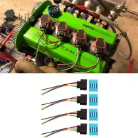 在飛比找蝦皮商城優惠-4 套線圈連接器線束接線插頭適用於奧迪 A3 A4 A5 A