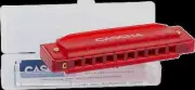 Cascha Fun Blues Harmonica Red C