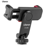 Ulanzi ST-06S Phone Holder 360° Rotatable Clamp Tripod Mount for Smartphones