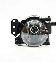 Car Fog Lights For B&MW 3 5 6 Series E60 E61 E90 E91 323i 325i 525i Front Fog Lights Lamp Housing Lens Clear Auto Foglight Assembly With Bulbs Car Front Bumper Fog Light(With S10 LED White)