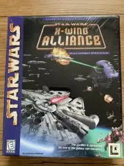Star Wars X-Wing Alliance For Windows Brand New Sealed Vintage PC Game Big Box