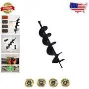 Ultimate 6 x 31 Inch Post Hole Digger - Carbon Steel Auger Drill for Gardens