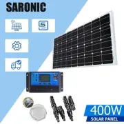 400W Mono Solar Panel Kit 12V 400 Watt Caravan Camping Home Battery Charging AU