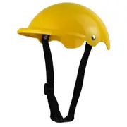 Baicccf Pet Helmet, Dog Cat Safety Ridding Cap Motorcycle Bike Hat, Soft Padded Sun Rain Protection-yellow