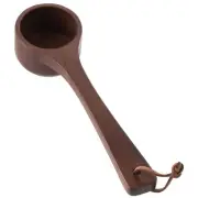 Walnut Wooden Coffee Spoon with Long Handle, Coffee Scoop Measuring for Coffe...