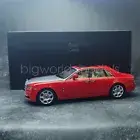 KYOSHO 1/18 Scale For Rolls Royce RR Ghost Diecast Gifts Display Red silver