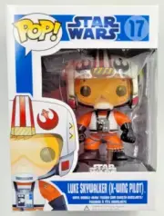 LUKE SKYWALKER X-WING PILOT 17 STAR WARS Funko Pop Vinyl NEW IN MINT BOX + P/P