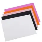 1pc Silicone Square Smooth Student Write Pad Placemat Coasters Baking Table Mat