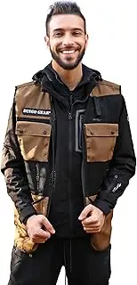 Dingo Gear Professional Vest for Dog Training, Handmade from Ripstop and Mesh, Many Functional Pockets, Lightweight, Colour – Coyote Brown, Size – XXL (S01498)