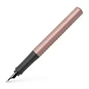 Faber-Castell Grip Fountain Pen in Rose Copper - Extra Fine Point - NEW