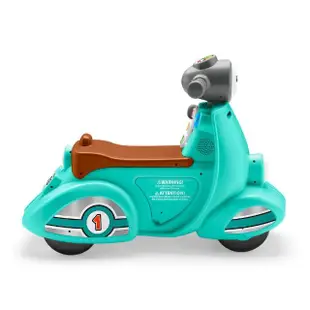 【Fisher price 費雪】復古摩托學步車(滑步車/騎乘玩具)