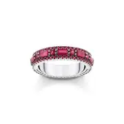THOMAS SABO Ring with ruby red stones