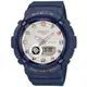 【聊聊甜甜價】CASIO BABY-G 簡約輕巧雙顯腕錶-海軍藍 BGA-280BA-2A