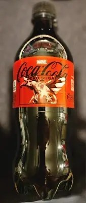 Coke The FALCON Captain America Marvel Zero 20 oz Bottle Sealed Limited Edition