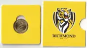 2023 Australia AFL Premiers Richmond $1 UNC Coin on card RAM