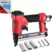 Pneumatic Staple Gun, Oil-Free Upholstery Stapler with 3750 Pieces T50 1/4",3/8"