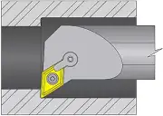Dorian 55099, S40V-MDUNL-5 Boring Bar for DNM_543 Inserts