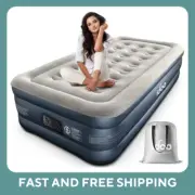 IDOO single size air mattress, self inflating airbed, 3 mins, air bed camping