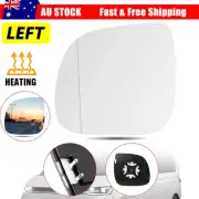 Left Side Mirror Glass LHS for VW AMAROK 2010-2019 CONVEX HEATED BACK BASE AU
