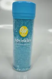 Wilton Sprinkles Sparkling Sugar Blue 5.25oz - NEW