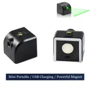 1pc Mini Laser Level 520nm 35mW Grass Green Horizontal Line Laser Positioner