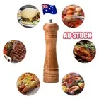Manual Pepper Grinder Wooden Salt And Pepper Mill Multi-Purpose Kitchen ToZR