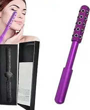Elarique Beauty Roller, Elarique Glow Sculpting, Facelift Pro Beauty Roller, Uplift Massaging Rollers, Germanium Stone Face Rollers for up Lifting and Skin Care (Purple)