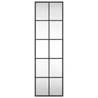Rectangle Iron Wall Mirror Bathroom Dressing Living Room Hallway Accent Decor