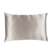 Silk Magnolia Silk Pillowcase Silver Mist