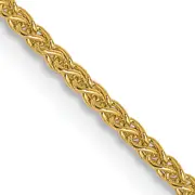 16 Inch 14K White Gold 1mm Box Chain