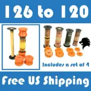 126 to 120 Roll Film Spool Adapter Set/Kit 4pcs Antique Vintage Cameras Folding