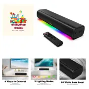 Sound Bars for TV 16-inch, Cinematic TV Bluetooth Sound Bar with Impactful Ba...