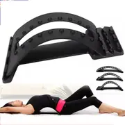 Back Stretcher Pain Relief Massager Brace Lumbar Waist Fitness Spine Stretcher