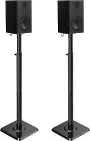 Mounting Dream Speaker Stands Height Adjustable for Satellite & Small Bookshelf