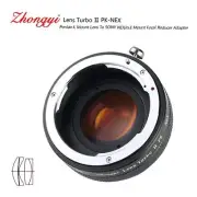 Lens Turbo II adapter for Pentax K mount lens to Sony mount NEX7 VG10 20 α6000