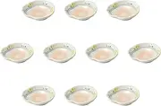 Set of 10, Hagi Style Early Spring Gourd-Shaped Small Plate, 3.7 x 1.0 inches (9.5 x 2.5 cm) | Setomonohonpo