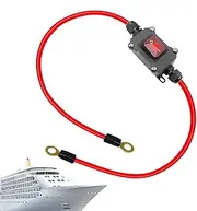 Boat Switches Toggle - Automotive 2 Position ON Off Rocker Switches - High Power Marine Four-pin ON Off for Automotive, Motorcycle, Car