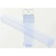 Casio Ladies 14/23mm White Resin Watch band 10045120