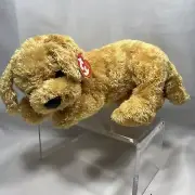 Ty Classic SILK Plush SKIPPY Golden Labrador Retriever Puppy Dog 2001 TAGS