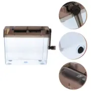 Hand-cranked Paper Shredder Small for Home Desktop Document Office