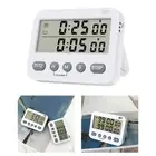 Digital Timer Alarm Clock with Stopwatch Multipurpose Electronic for Elderly
