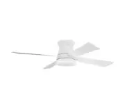 Craftmade 52" Revello Hugger White LED Light Remote Ceiling Fan
