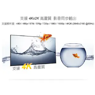 伽利略 HDMI 4K2K 網路線 影音延伸器100m(不含網路線) HDR4100