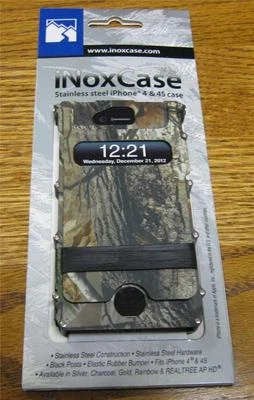 CRKT INOX4C iNoxCase Stainless Steel Case Apple iPhone 4 4S REALTREE AP HD CAMO