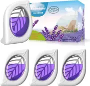 Air Freshener for Home, 4 Pack, Lavender, Odor Eliminator for Small Area Closets