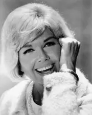 Doris Day with radiant smile in this 1960's studio portrait poster 24x36 inches