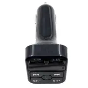 MP3 Player Bluetooth HandFree Car kit FM Transmitter Dual 2.4A car charger