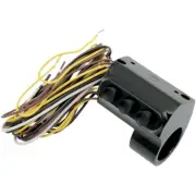 Performance Machine Contour Switch Housing Left Black Victory Cross Country