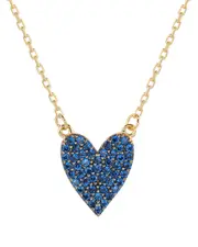 Suzy Levian Silver CZ Necklace