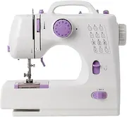 Portable Sewing Machine for Beginners,12 Stitches with Foot Pedal Mini Sewing Machine for Adult